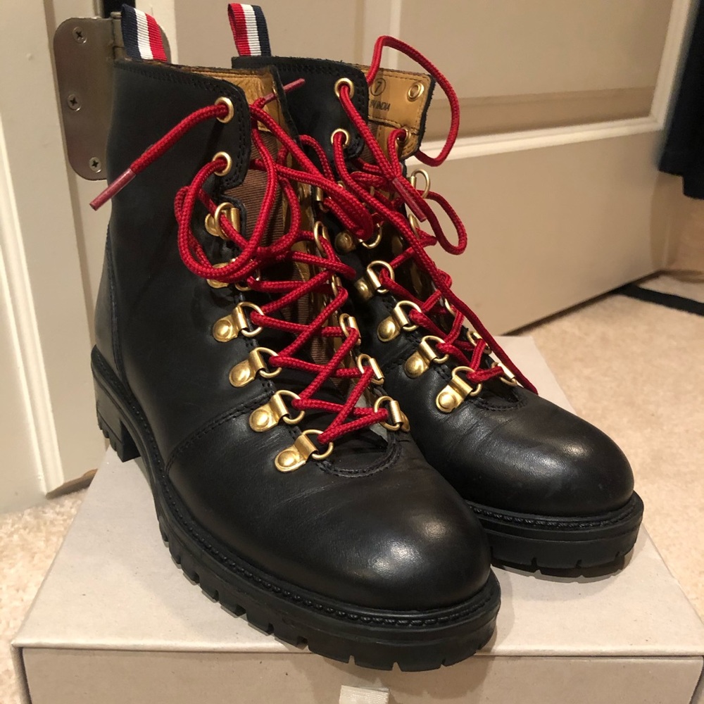 Urban outfitters Jessa leather hiker boots! 7